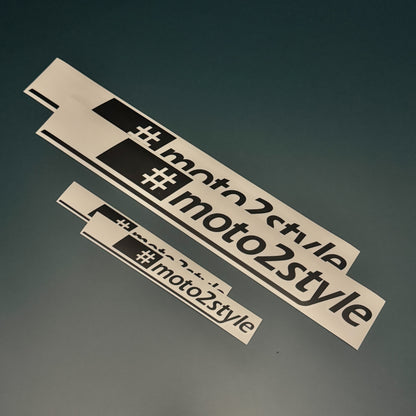 #m2s Sticker Set - Blanco