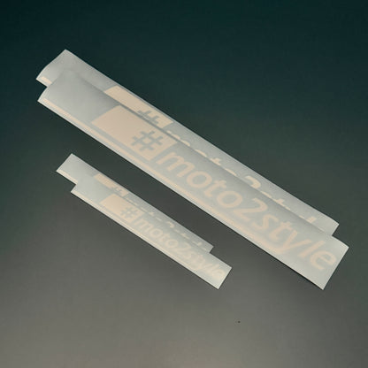 #m2s Sticker Set - Blanco