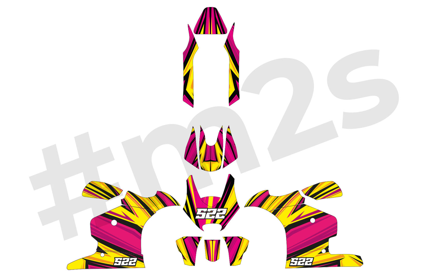 RACE Star Gazing - Black/Yellow/Pink / 2013+ 