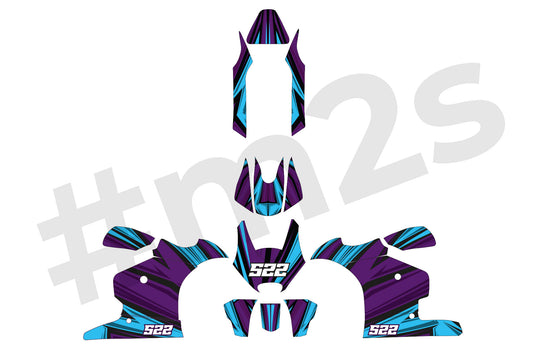 RACE Star Gazing - Black/Purple/MiamiBlue / 2013+ 