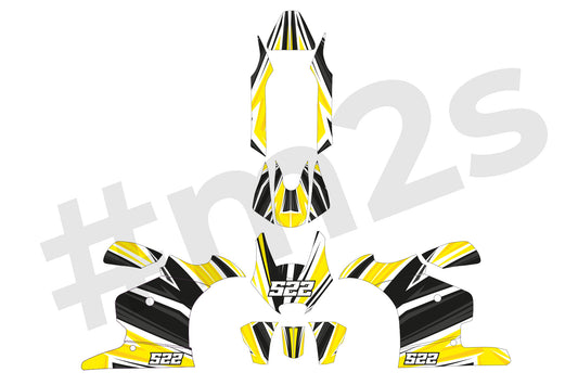 RACE Star Gazing - White/Yellow/Black / 2013+ 