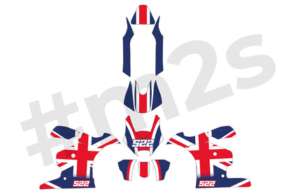 PRO Union Jack - White/Red/MaritimeBlue / 2013+ 