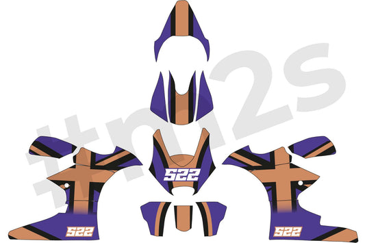 RACE Union Jack - Black/Sand/Violet / 2013+ 